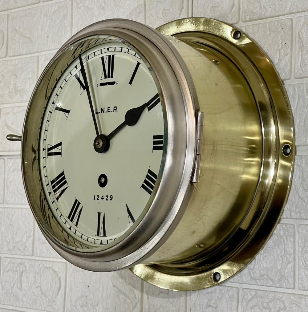 LNER Railway Ships Clock, Extremely Rare View XIII