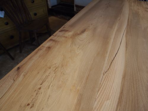 TABLE REFECTORY DINING FARMHOUSE FRENCH ELM C1900 - ADDITIONAL PHOTO 2