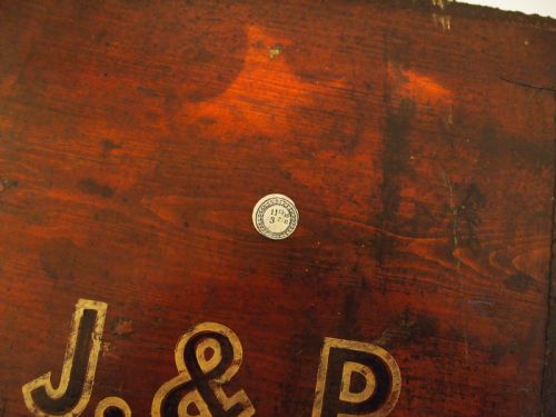 CHEST OF DRAWERS RARE FACTORY J P COATS HABERDASHERY C1890 - ADDITIONAL PHOTO 1