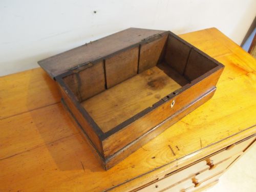BOX GEORGE III OAK DEED BOX C1770 - ADDITIONAL PHOTO 6