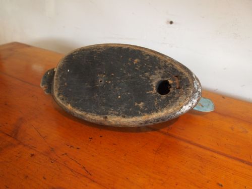 DECOY DUCK EDWARDIAN BLUEBILL TREEN FOLK ART C1900 - ADDITIONAL PHOTO 4