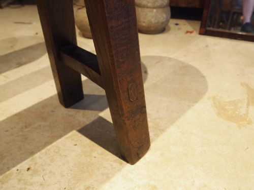 BENCH SETTLE PEW PAIR OF FRENCH CHESTNUT VICTORIAN C1890 - ADDITIONAL PHOTO 5