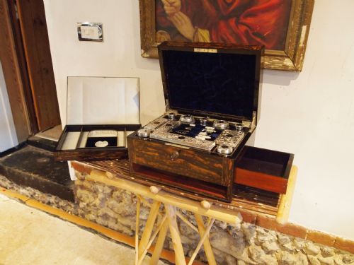 BOX VANITY OUTSTANDING RARE COROMANDEL WILLIAM NEAL 1863 - ADDITIONAL PHOTO 1
