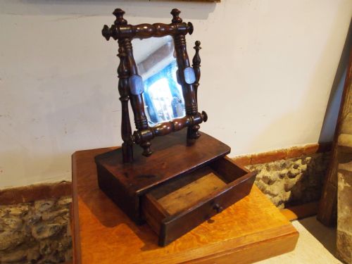 MIRROR FOLK ART RARE PROPERTY OF VICTOR CHINNERY C1840 - ADDITIONAL PHOTO 5
