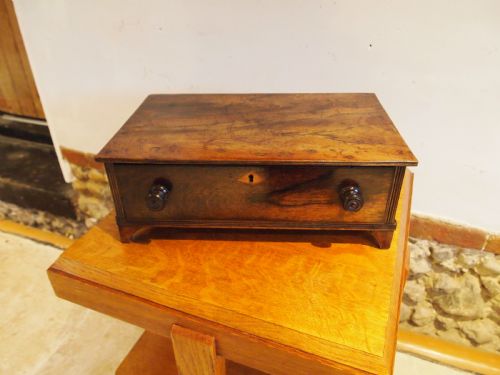 JEWELLERY BOX RARE GEORGE III ROSEWOOD STUNNING C1790 - ADDITIONAL PHOTO 8