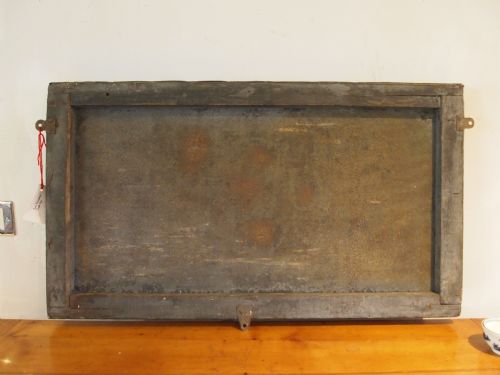 SIGN FOLK ART SHOP SIGN METAL ORIGINAL ADVERTISING C1900 - ADDITIONAL PHOTO 10