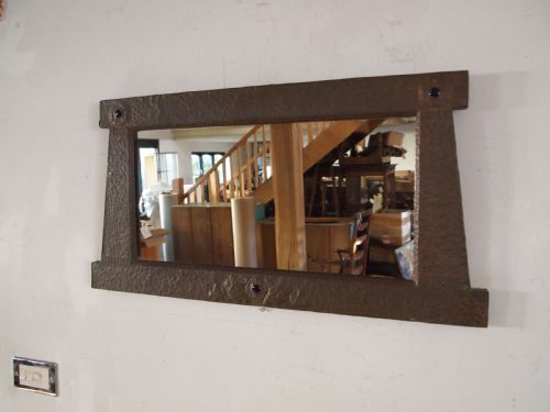 MIRROR ARTS AND CRAFTS COPPER C1900 - ADDITIONAL PHOTO 4