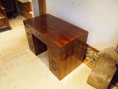 DESK RARE ART DECO ROSEWOOD C1930 - ADDITIONAL PHOTO 9