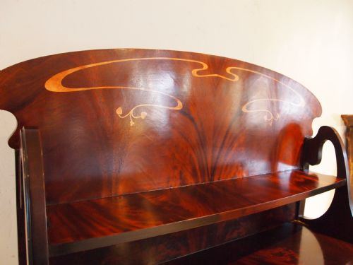 CABINET DISPLAY FINE ART NOUVEAU LOUIS MAJORELLE MANNER C1890 - ADDITIONAL PHOTO 10