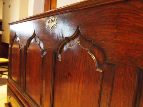 MULE CHEST OF DRAWERS STUNNING GEORGE III OAK C1770 - ADDITIONAL PHOTO 7