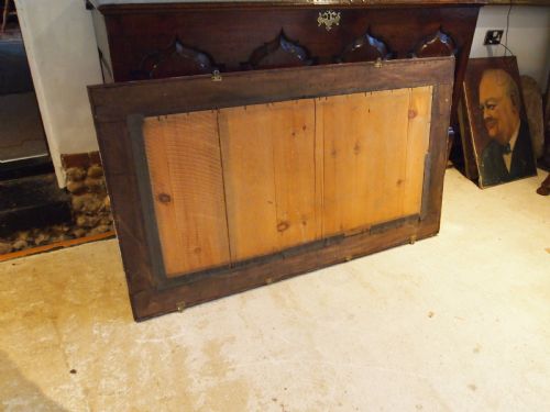 MIRROR OUTSTANDING RARE ARTS AND CRAFTS NEWLYN MANNER MATCHING FIRE KERB C1890 - ADDITIONAL PHOTO 9