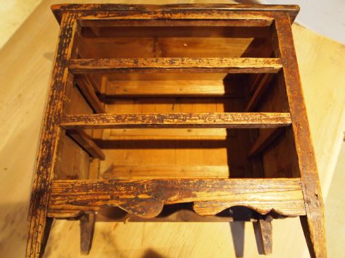 CHEST OF DRAWERS VERY RARE PRIMITIVE MINIATURE WELSH MAETWROG C1800 - ADDITIONAL PHOTO 6