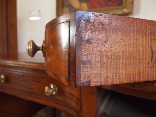 DESK GILLOWS WRITING TABLE VICTORIAN MAHOGANY C1890 - ADDITIONAL PHOTO 9