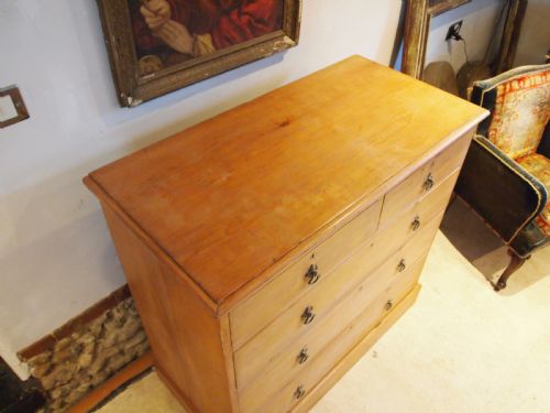 CHEST OF DRAWERS HOLKHAM HALL ARTS CRAFTS VICTORIAN C1880 - ADDITIONAL PHOTO 2