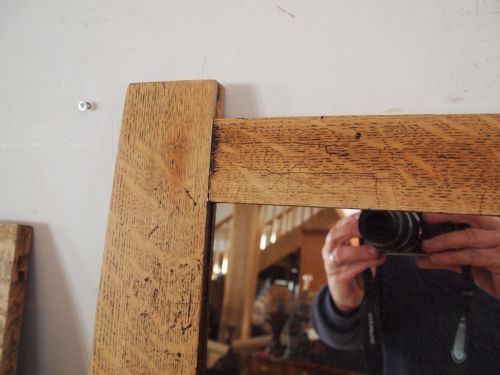 MIRRORS RARE SET OF 4 ARTS AND CRAFTS OAK LIBERTY MANNER C1904 - ADDITIONAL PHOTO 7