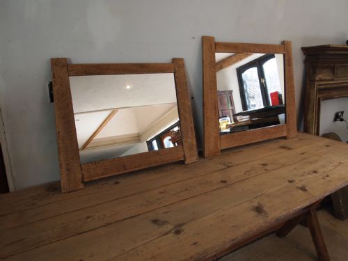 MIRRORS RARE SET OF 4 ARTS AND CRAFTS OAK LIBERTY MANNER C1904 - ADDITIONAL PHOTO 10