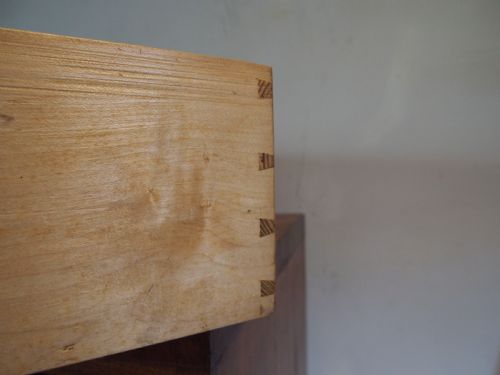 CHEST OF DRAWERS RARE ELM HOLKHAM HALL GEORGE IV C1820 - ADDITIONAL PHOTO 4