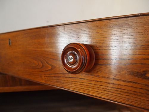 CHEST OF DRAWERS RARE ELM HOLKHAM HALL GEORGE IV C1820 - ADDITIONAL PHOTO 10