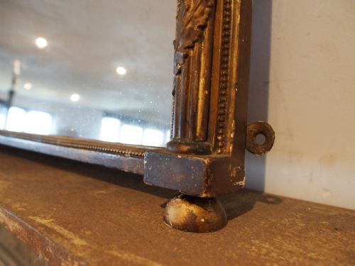 MIRROR REGENCY GILDED COUNTRY HOUSE C1820 - ADDITIONAL PHOTO 6
