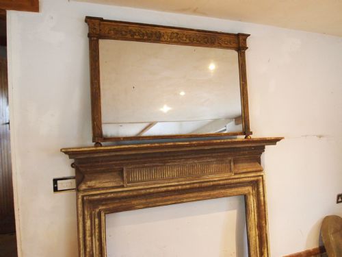 MIRROR REGENCY GILDED COUNTRY HOUSE C1820 - ADDITIONAL PHOTO 9