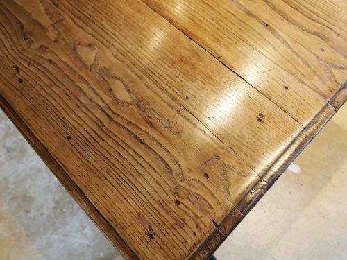 TABLE REFECTORY VICTORIAN FARMHOUSE DINING ASH C1840 - ADDITIONAL PHOTO 3