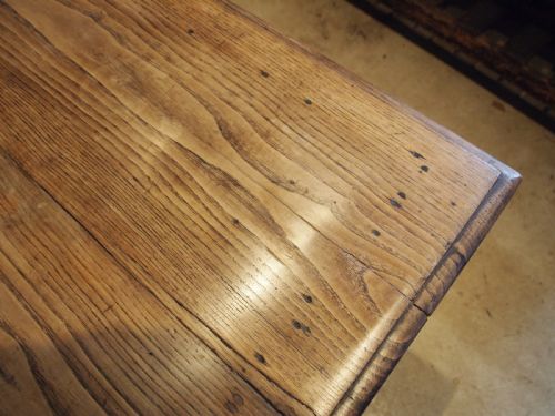 TABLE REFECTORY VICTORIAN FARMHOUSE DINING ASH C1840 - ADDITIONAL PHOTO 11