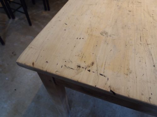 TABLE REFECTORY FARMHOUSE DINING LARGE SEATS 10 BEECH C1890 - ADDITIONAL PHOTO 8