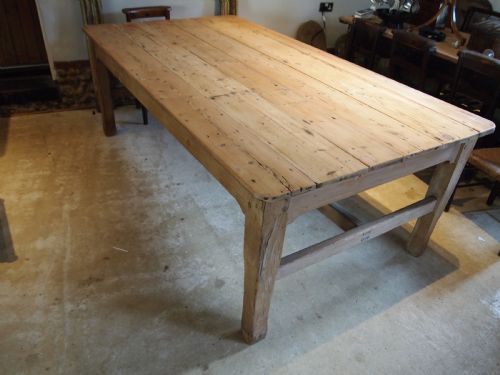 TABLE GEORGE IV REFECTORY FARMHOUSE DINING PINE C1820 - ADDITIONAL PHOTO 5