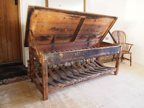 TABLE STUNNING DRAPERS TABLE PREP REFECTORY TABLE C1880 - ADDITIONAL PHOTO 10