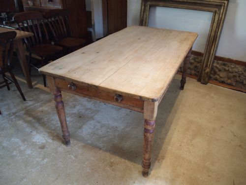 table victorian pine refectory farmhouse dining c1840 - CATEGORY: ANTIQUE TABLES - DATED 19TH CENTURY