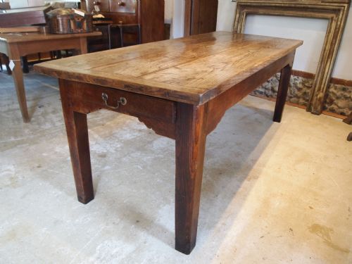 TABLE OAK REFECTORY FARMHOUSE DINING GEORGE III OUTSTANDING C1780 - ADDITIONAL PHOTO 9