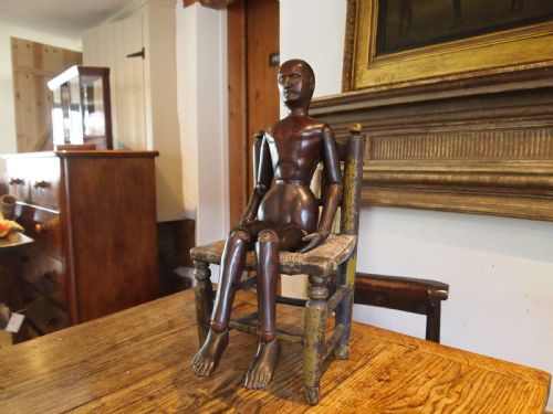 LARGE RARE 19TH CENTURY ARTISTS LAY FIGURE FRENCH C1890 - ADDITIONAL PHOTO 3