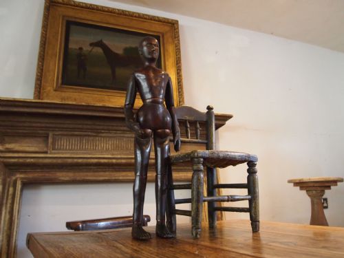 LARGE RARE 19TH CENTURY ARTISTS LAY FIGURE FRENCH C1890 - ADDITIONAL PHOTO 8