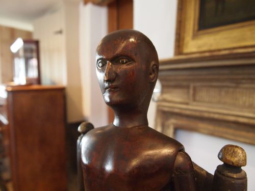 LARGE RARE 19TH CENTURY ARTISTS LAY FIGURE FRENCH C1890 - ADDITIONAL PHOTO 14