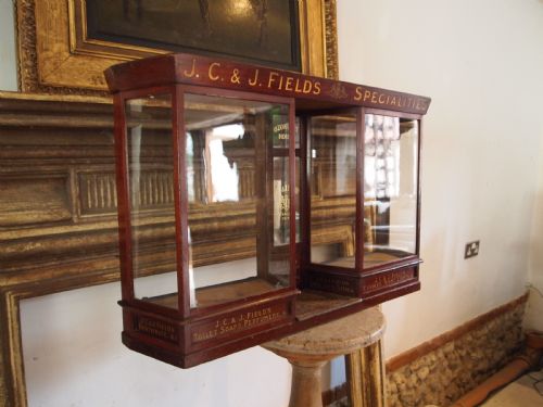 advertising miniature shop front j and j c field royal jubilee exb 1887 - CATEGORY: ANTIQUE MISCELLANEOUS - DATED 19TH CENTURY