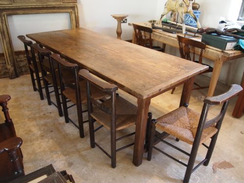 TABLE REFECTORY FARMHOUSE DINING ASH GEORGE IV C1820 - ADDITIONAL PHOTO 1