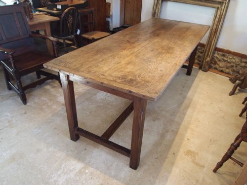 TABLE REFECTORY FARMHOUSE DINING ASH GEORGE IV C1820 - ADDITIONAL PHOTO 3