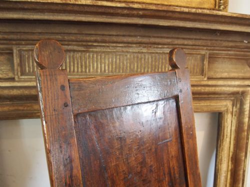 CHAIR STUNNING PRIMITIVE GEORGE III CUMBRIAN ARMCHAIR C1780 - ADDITIONAL PHOTO 1