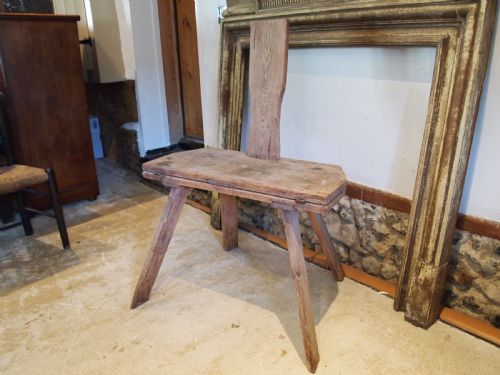 TABLE CHAIR VERY RARE PRIMITIVE PINE GEORGE III C1800 - ADDITIONAL PHOTO 9