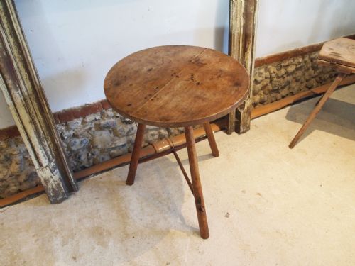 CRICKET TABLE RARE PRIMITIVE WELSH SYCAMORE GEORGE III C1800 - ADDITIONAL PHOTO 12