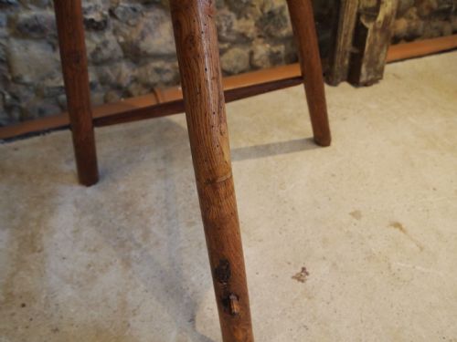 CRICKET TABLE RARE PRIMITIVE WELSH SYCAMORE GEORGE III C1800 - ADDITIONAL PHOTO 13