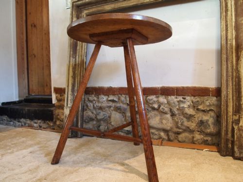CRICKET TABLE RARE PRIMITIVE WELSH SYCAMORE GEORGE III C1800 - ADDITIONAL PHOTO 14