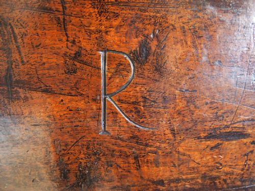 BOX CHARLES II OAK BOARDED BIBLE OR DEED BOX C1680 - ADDITIONAL PHOTO 6