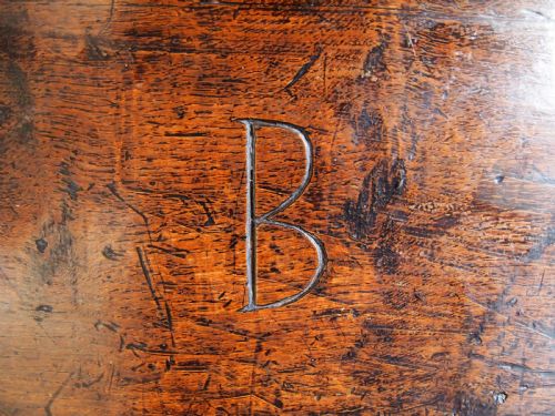 BOX CHARLES II OAK BOARDED BIBLE OR DEED BOX C1680 - ADDITIONAL PHOTO 8