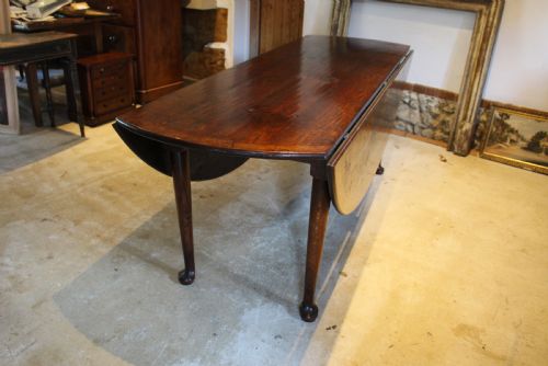 TABLE GEORGE II STYLE WAKE OAKBURR OAK SEATS 12 FINE QUALITY C1930 - ADDITIONAL PHOTO 8