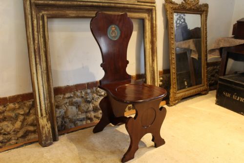 CHAIR STUNNING MAHOGANY CHAIR LUMLEY FAMILY LUMLEY CASTLE C1840 - ADDITIONAL PHOTO 6