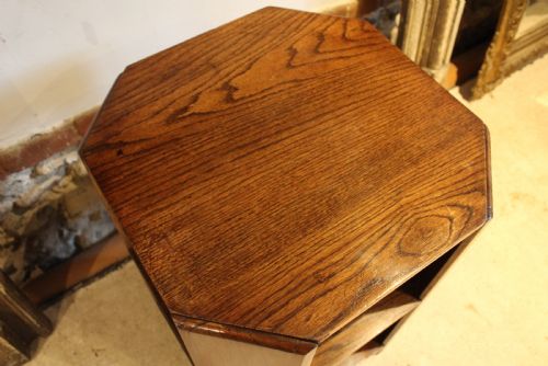 TABLE ART DECO OAK HEAL AND SONS ATTRIBUTED C1920 - ADDITIONAL PHOTO 2