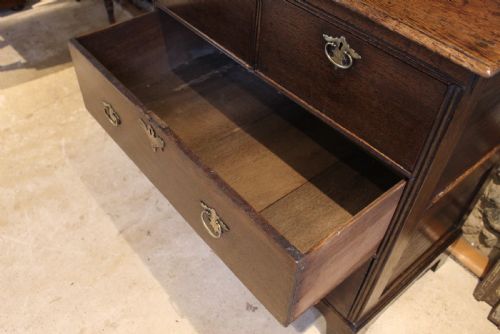 CHEST OF DRAWERS RARE SMALL OAK GEORGE I C1715 - ADDITIONAL PHOTO 7