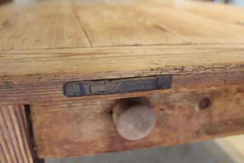 TABLE STUNNING REFECTORY FARMHOUSE DINING SEATS 8 C1840 - ADDITIONAL PHOTO 3