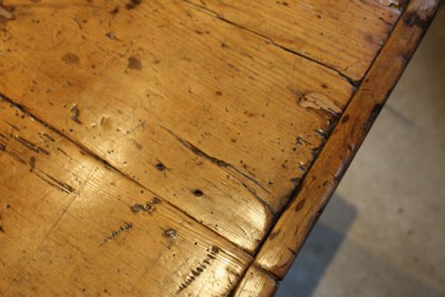 TABLE REFECTORY DINING FARMHOUSE RARE GEORGE III SEATS 8 C1800 - ADDITIONAL PHOTO 6
